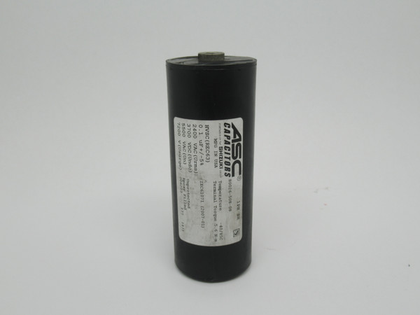 ASC Capacitors 80026-508-08 Snubber Capacitor 0.1uF +/-5% -40/85C 5.6Nm USED