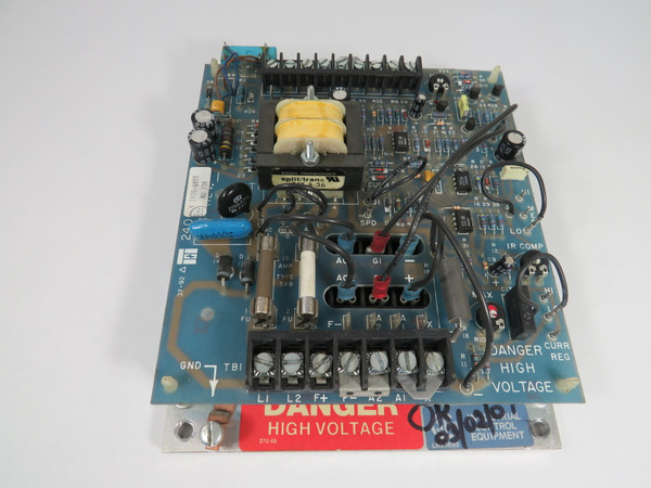 Emerson 2400-8001 Focus 1 Drive REV L 90/180VDC 10A Output USED