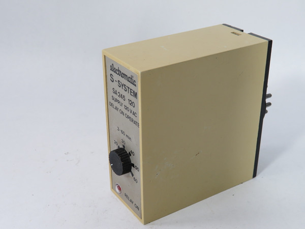 Electromatic SA24512060M Delay On Timer 0-60Min 120VAC 11-Pin USED