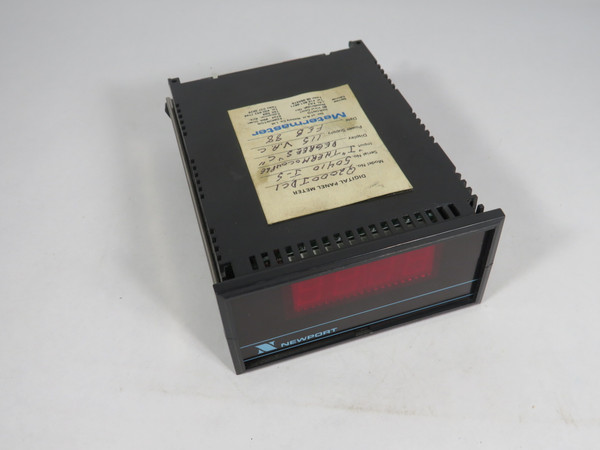 Newport Q2000JDC1 Panel Meter Temperature Control "J" Thermocouple 115VAC USED