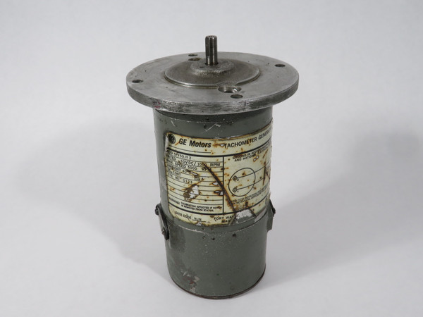 GE Motors 5PY59JY2 Tachometer Generator 50VDC 1000/5000RPM SHELF WEAR USED