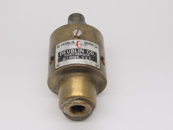 Deublin Company 155-514-021 Rotary Union 3/4" NPT 16RH USED