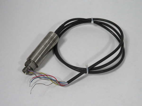 Lucas Schaevitz P981-0107-10000PSG Pressure Sensor 10-36V 4-20mA 47" Cable USED