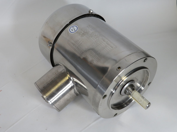 MaxMotion MPS-124RBFC Motor 1/2HP 1725RPM 575V TEFC 56C 3Ph 0.72A 60Hz USED