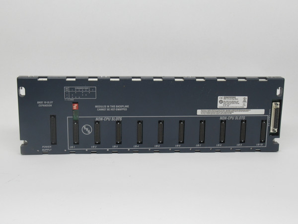 GE Fanuc IC694CHS392A RX3I 10-Slot Expansion Base 5VDC 150mA USED