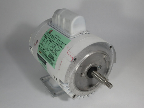 US Motors 1/2HP 1725RPM 115/208-230V 56J ODP 1PH 60Hz SHELF WEAR NOP