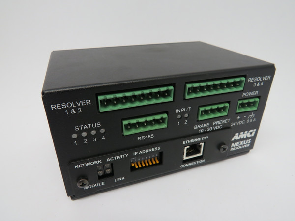 AMCI NX2A4T-11 Resolver Interface 4 Channel SHELF WEAR/UNKNOWN FIRMWARE USED