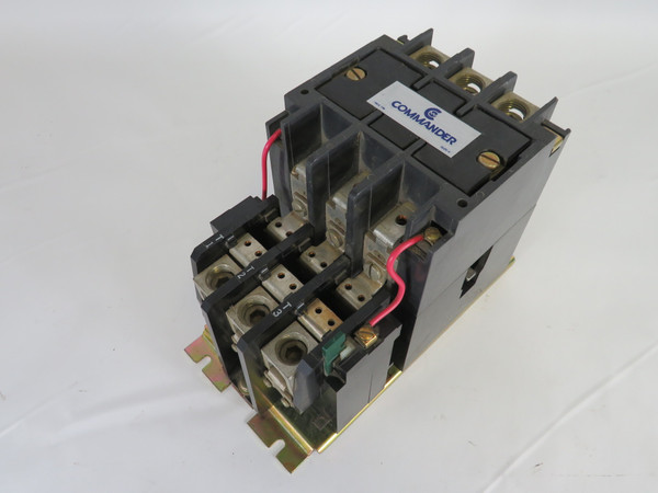 Commander A13U034 Motor Starter 110-120V 60Hz 110V 50Hz 135A MISSING LUGS USED