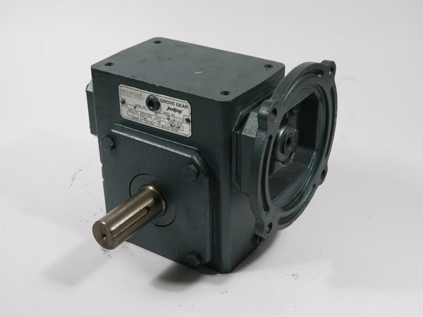 Grove Gear BMQ224-1 Gear Reducer 25:1 Ratio 1.51HP@1750RPM SHELF WEAR NOP