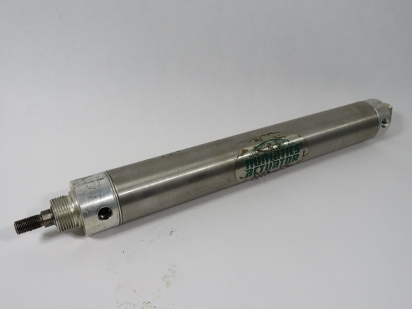 Numatics 2000D02-12A-103 Air Cylinder 2" Bore 12" Stroke Rear Pivot USED
