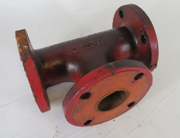 Generic G125A Pump Extension Head 2-1/2" ID 4 Bolt RUST USED