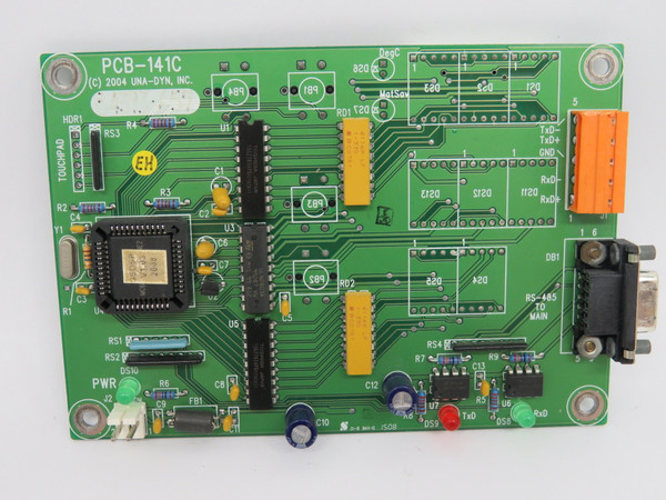 UNA-DYN PCB-141C Control Board SHELF WEAR USED