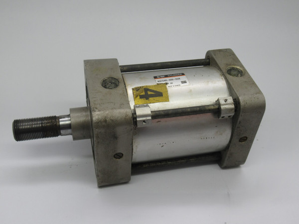 SMC NCA1C400-0300-X2US Medium Duty Air Cylinder 4" Bore 3" Stroke USED