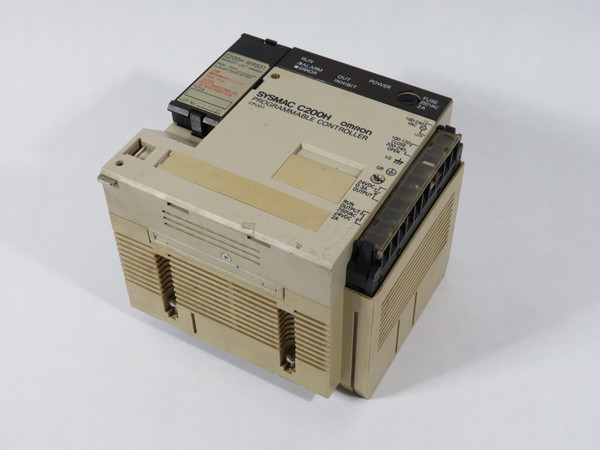 Omron C200H-CPU01-E Programmable Controller 100-120/200-240V 50/60Hz USED