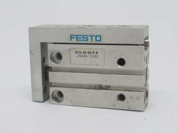 Festo 170494 SLS-10-20-P-A Mini Slide Cylinder 10mm Bore 20mm Stroke USED