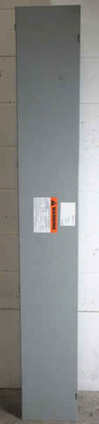 Hammond Manufacturing CST6603 Steel Splitter Trough 600V 600A 75"x10"x6" USED