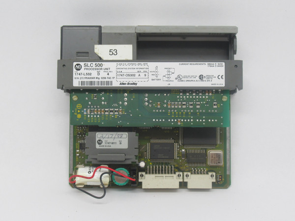 Allen-Bradley 1747-L532 SLC500 Processor Unit 16k *NO KEY* USED