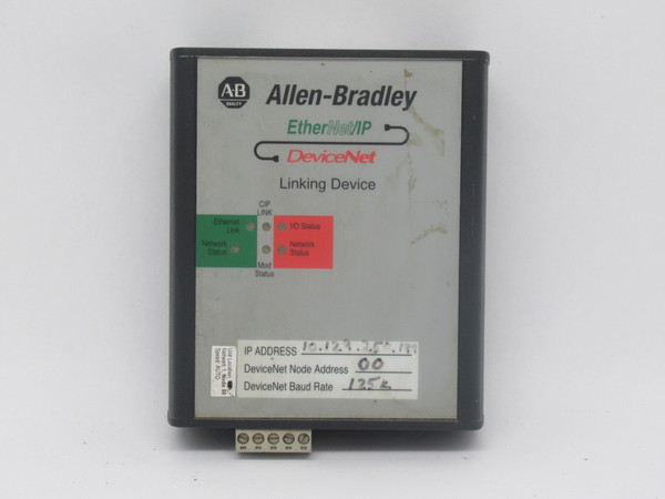 Allen-Bradley 1788-EN2DN Ser. A Ethernet/DeviceNet Linking Device USED