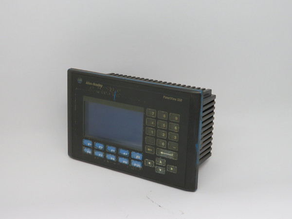 Allen-Bradley 2711-K5A16 Ser F PanelView 550 Terminal SHELF WEAR/PAINT USED