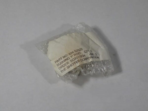 The Sheffer Corporation 626-52022 Bushing 1" Rod 1-3/8" OD 1" Bore 1-1/2" L NWB