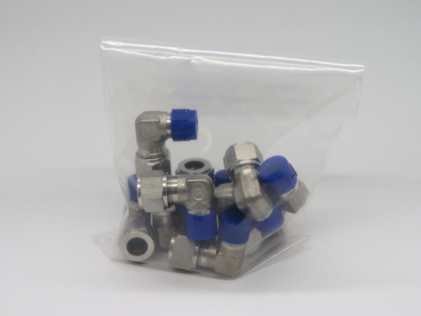 Hoke 8LM6316 Gyrolok Male Elbow 1/2" Tube OD 3/8" Pipe Thread LOT OF 10 NOP