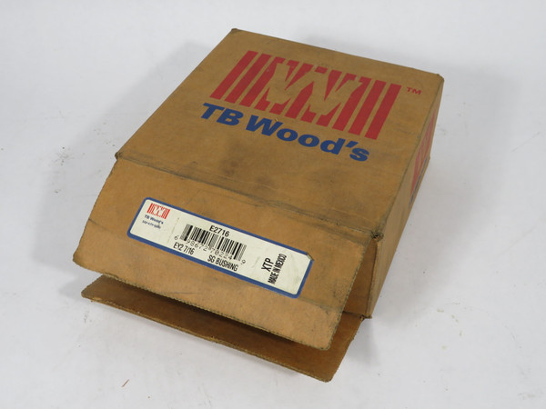 TB Wood's E2716 Shaft Bushing 6" Flange 2-7/16" Bore 2-5/8" LTB SHELF WEAR NEW