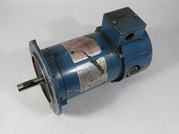 Emerson WC0332 DC Motor 1/3HP 1750RPM 90V 56C TEFC 3.4A SHELF WEAR USED