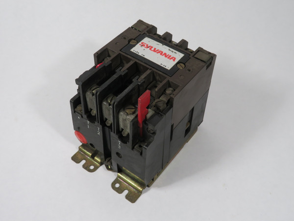 Sylvania T13U031-76 Non-Reversing NEMA Starter 27A 110V/50Hz 110-120V/60Hz USED