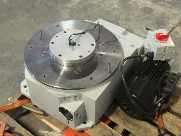 Wiess TC500T Rotary Indexing Table Station 4 Speed J Axial Runout 0.015mm USED