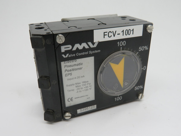 PMV EP5 Electro Pneumatic Positioner 4-20mA 150 psi BASE PIECE ONLY USED