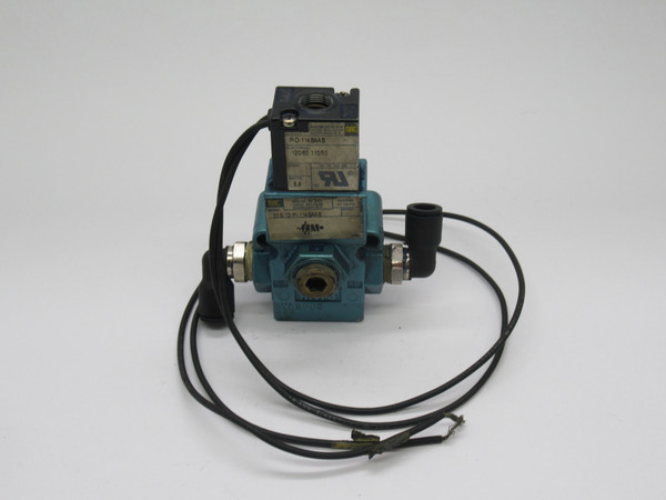 Mac 55B-12-PI-114BAAB Solenoid Valve 120V/60Hz 110V/50Hz 150 psi 6.8W USED