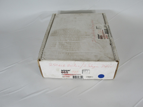 Tekmar 262 Boiler Control 2 Stage Boiler/DHW 115V MISSING SENSOR NOP