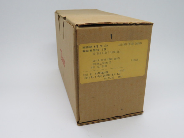 Danfoss 047B587628 Motor Starter CI12 208V 60Hz 6.0-9.2A NEW
