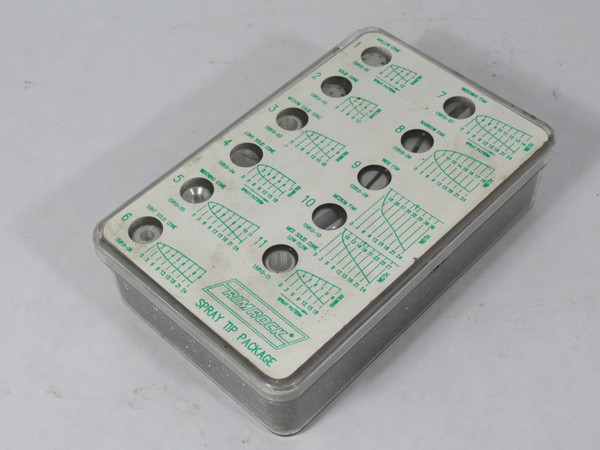 Rimrock 15810 Spray Tip Pack for Atomizer 11 Pieces DAMAGE TO CASE NEW