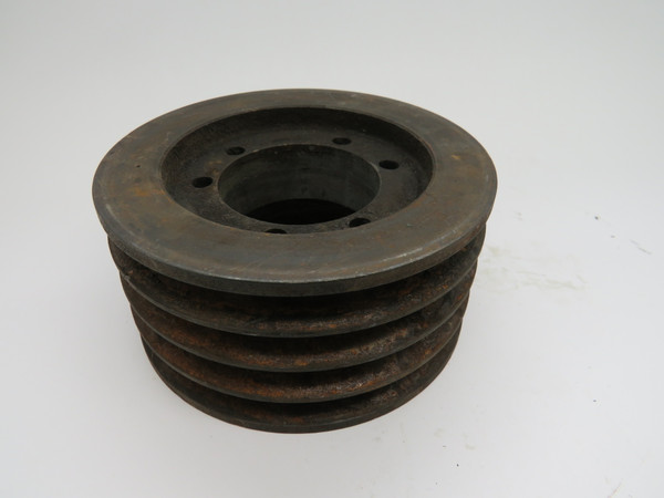 Generic 5V634SK Sheave 1/2 – 2-5/8” SK Bushing 4-Groove 6.3" OD 5V Belt USED