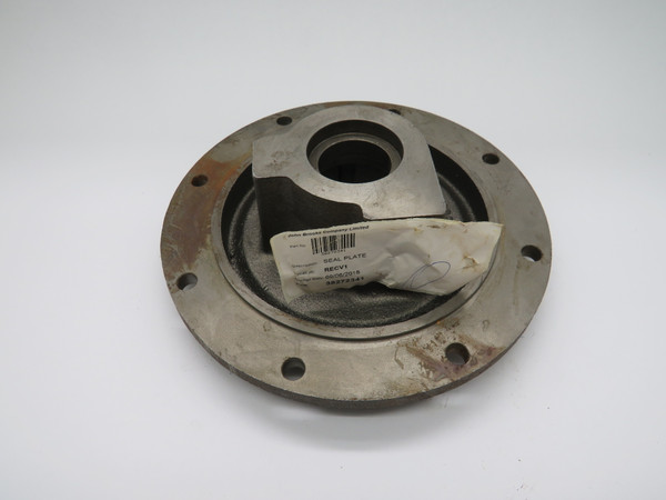 John Brooks 38272-341 Seal Plate 1-1/2" ID 9-5/8" OD 8-Bolt RUST USED