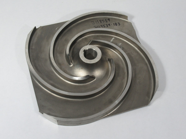 Flowserve 2114539-183 4-Vane Impeller 12.4" Diameter 2FRBH121 USED