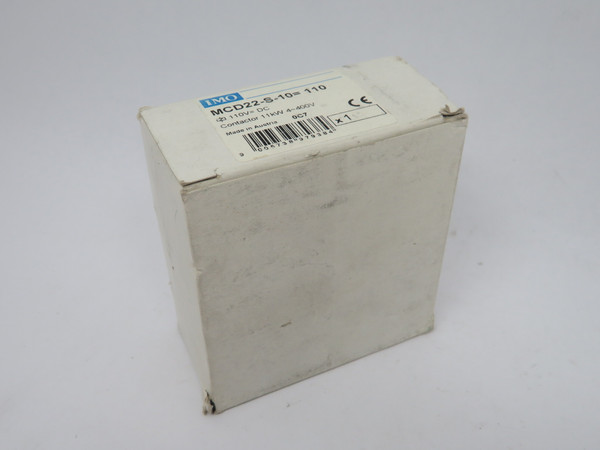 IMO MCD22-S-10=110 Contactor 110VDC 1NO 11kW 4 Phase 400V DAMAGED MOUNT NEW