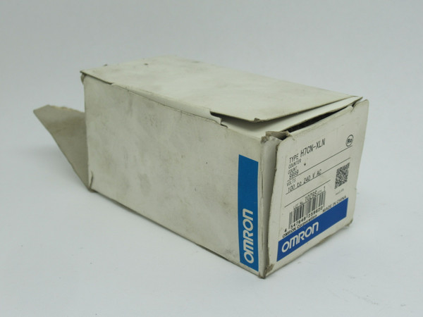 Omron H7CN-XLN-AC100-240V Solid State Digital Counter 100-240VAC DAMAGED BOX NEW