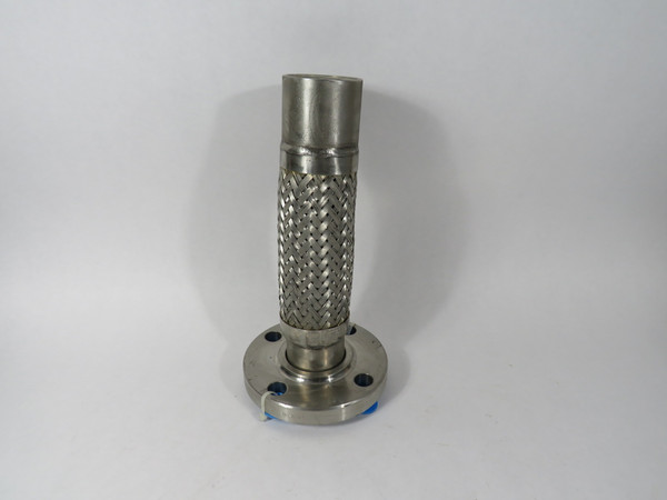 Flex-Pression FP-SSB-32-0120-FL Stainless Hose 2" FNPT 12" OAL SHELF WEAR NOP