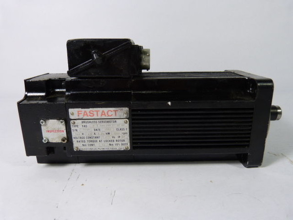 Fastact A1040030170266 Brushless Servo Motor 3000RPM 180V 12Nm 1.9A  USED