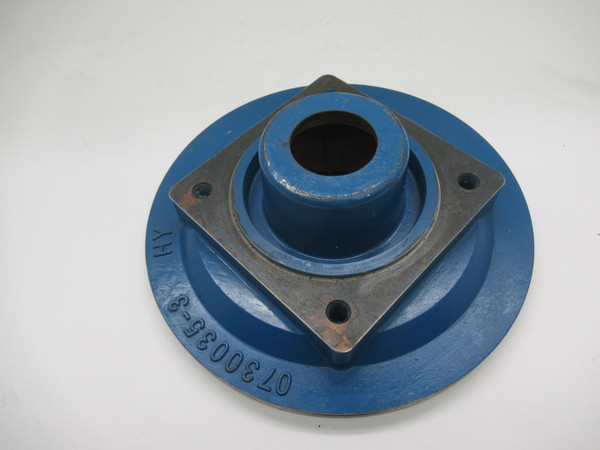 Generic 0730035-3 Blue Painted Pump Seal Plate 10"OD 2-7/8"ID SHELF WEAR NOP