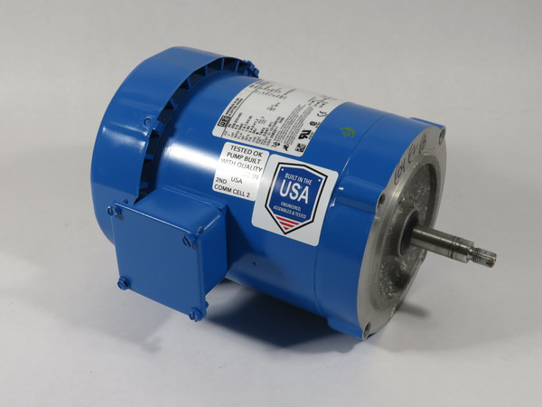 WEG 0.5HP 3450RPM 208-230/460V 56J TEFC 3Ph 2.4-2.4/1.2A 60Hz SHELF WEAR NOP