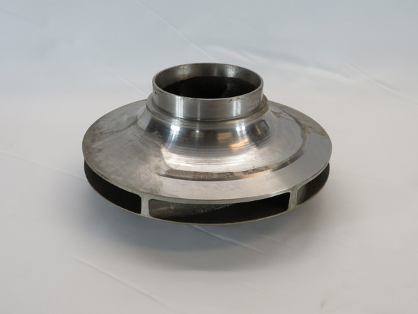 Generic 002-1611C-218 6-Vane Shrouded Impeller CF8M 1-1/4" Bore USED