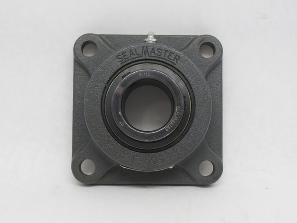 SealMaster MSF-28 Flange Block Ball Bearing 4-Bolt 1-3/4" Bore SHELF WEAR NOP