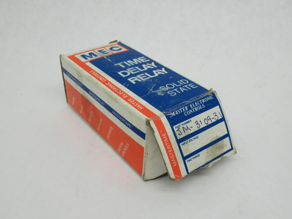 Master Electronic Controls JM-3109-31 Time-Delay Relay 11-Pin SHELF WEAR NEW