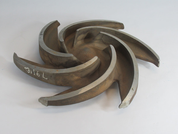 PDI 96M0785 2253 6-Vane Impeller for 3196L Pump 13" Diameter USED