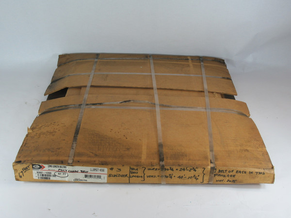 Gates LL8MGT-036 Long Length Linear Belt 36mm W 67' Length BOX WEAR NEW