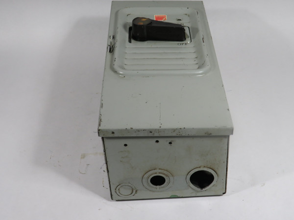 Federal Pioneer 1332SN Ser B Disconnect Switch 30A 240VAC 3P SHELF WEAR USED