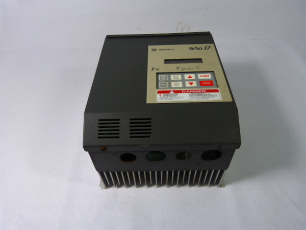 Square D VSD17U90S66Motor Speed Drive Controller 7.5HP 3Ph 0-460/575V USED
